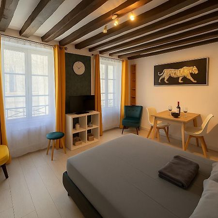 Appartement Vue Cathedrale- Centre Ville Meaux-Gare-Disney Kültér fotó